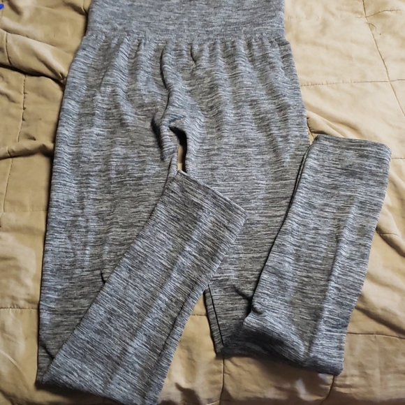 feathers Pants - Leggings with fleece lining